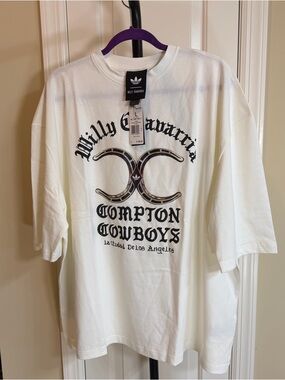 Adidas x Willy CHAVARRIA tee shirt color white size Large